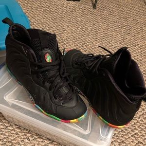 Youth Nike fruity pebbles foams authentic